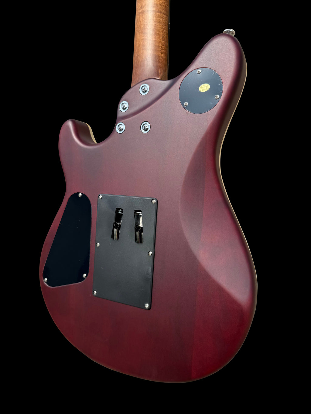 Firefly FFMN Electric guitar With Flamed Maple Top Floyd Rose Tremolo (Burl Sunburst Color)