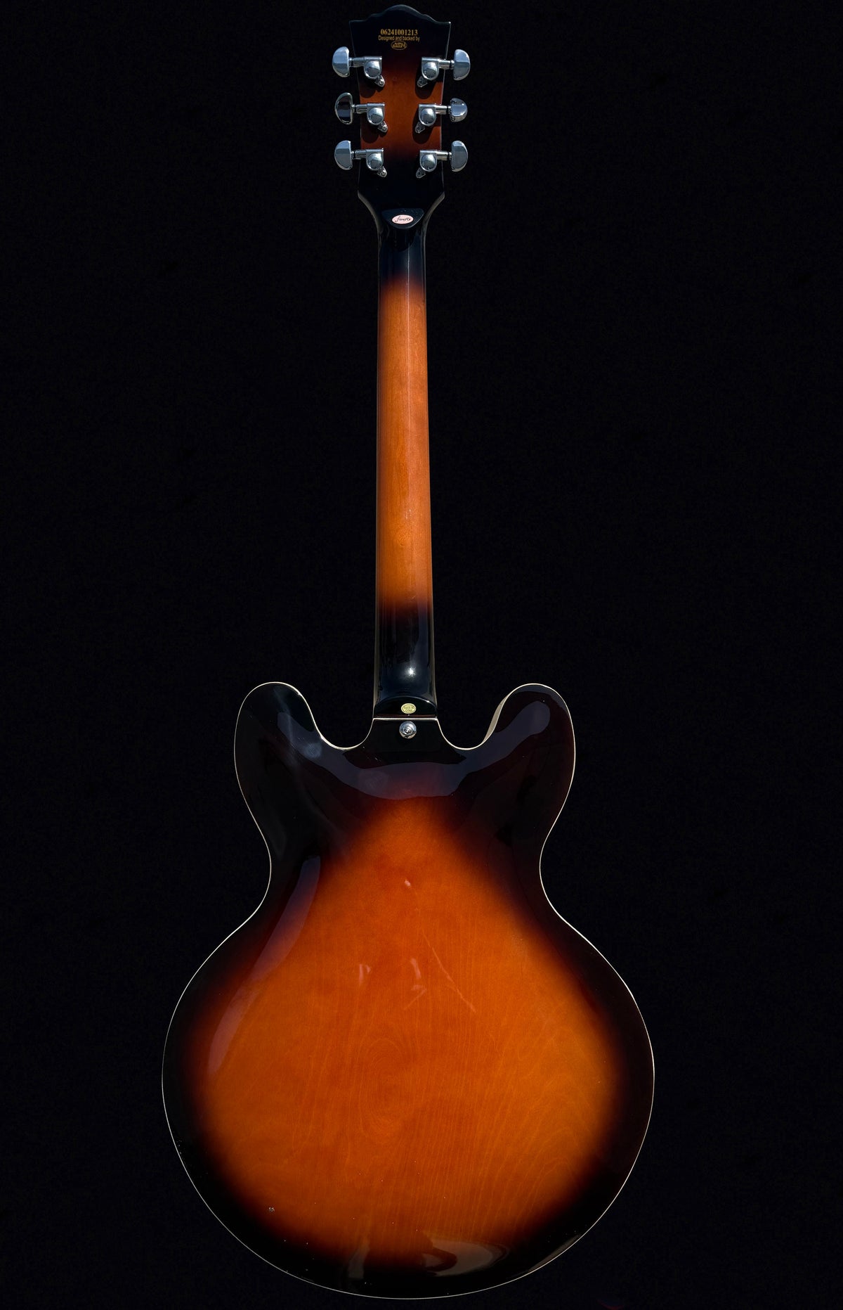 Firefly FF338PRO Full Size Semi Hollow body Electric Guitar （Cobra Color)