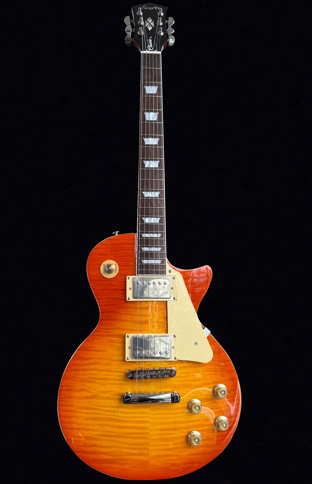 New Firefly FFSPS Electric Guitars (Cherry Sunburst Color )