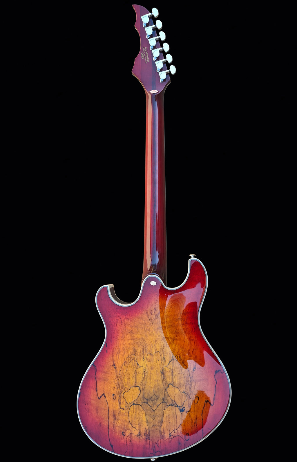 NEW Pegasus Spalted Maple ELECTRIC GUITARS (Cherry Sunburst Color)