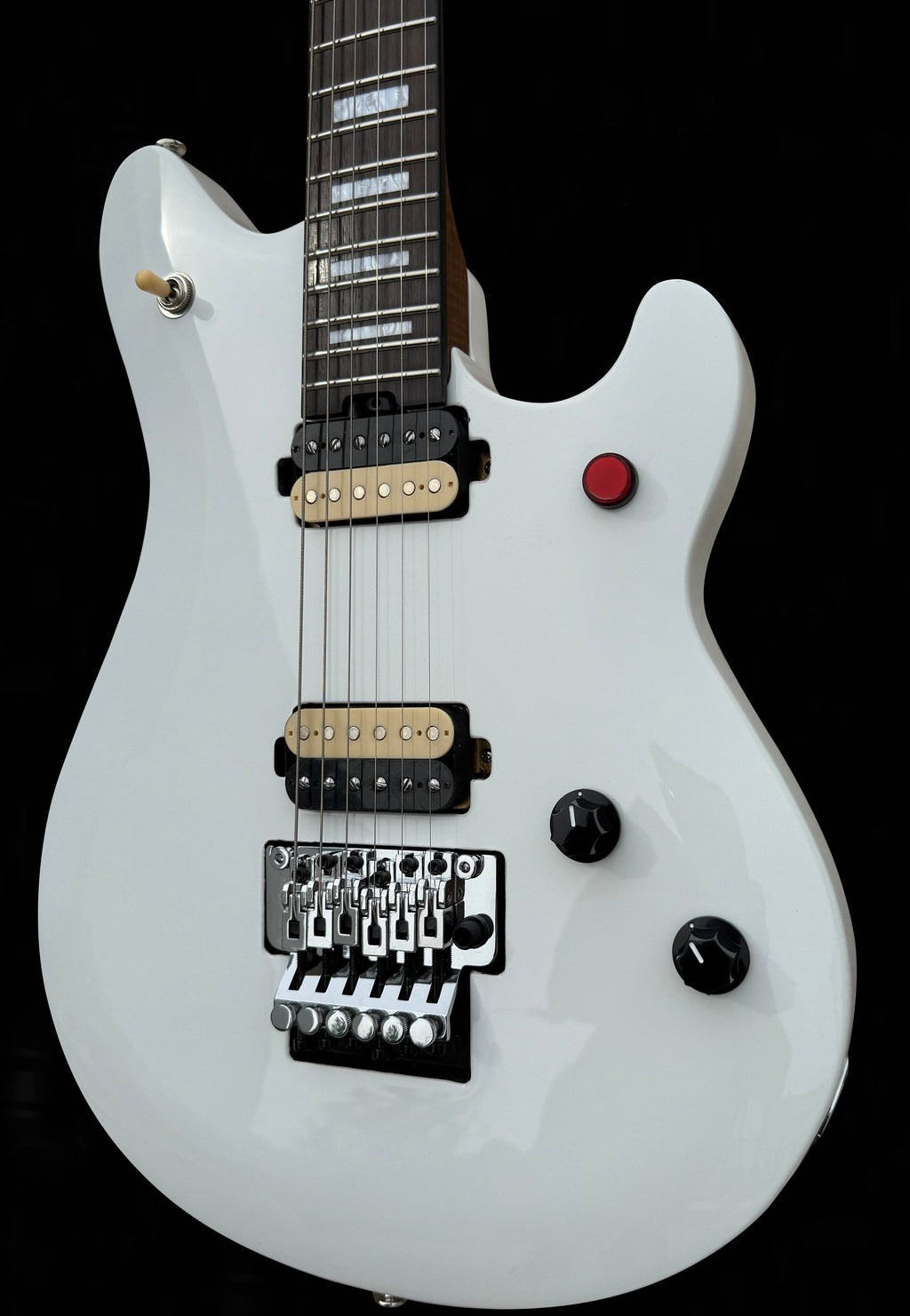 Firefly FFMN Electric Guitar Floyd Rose Tremolo (White Color)