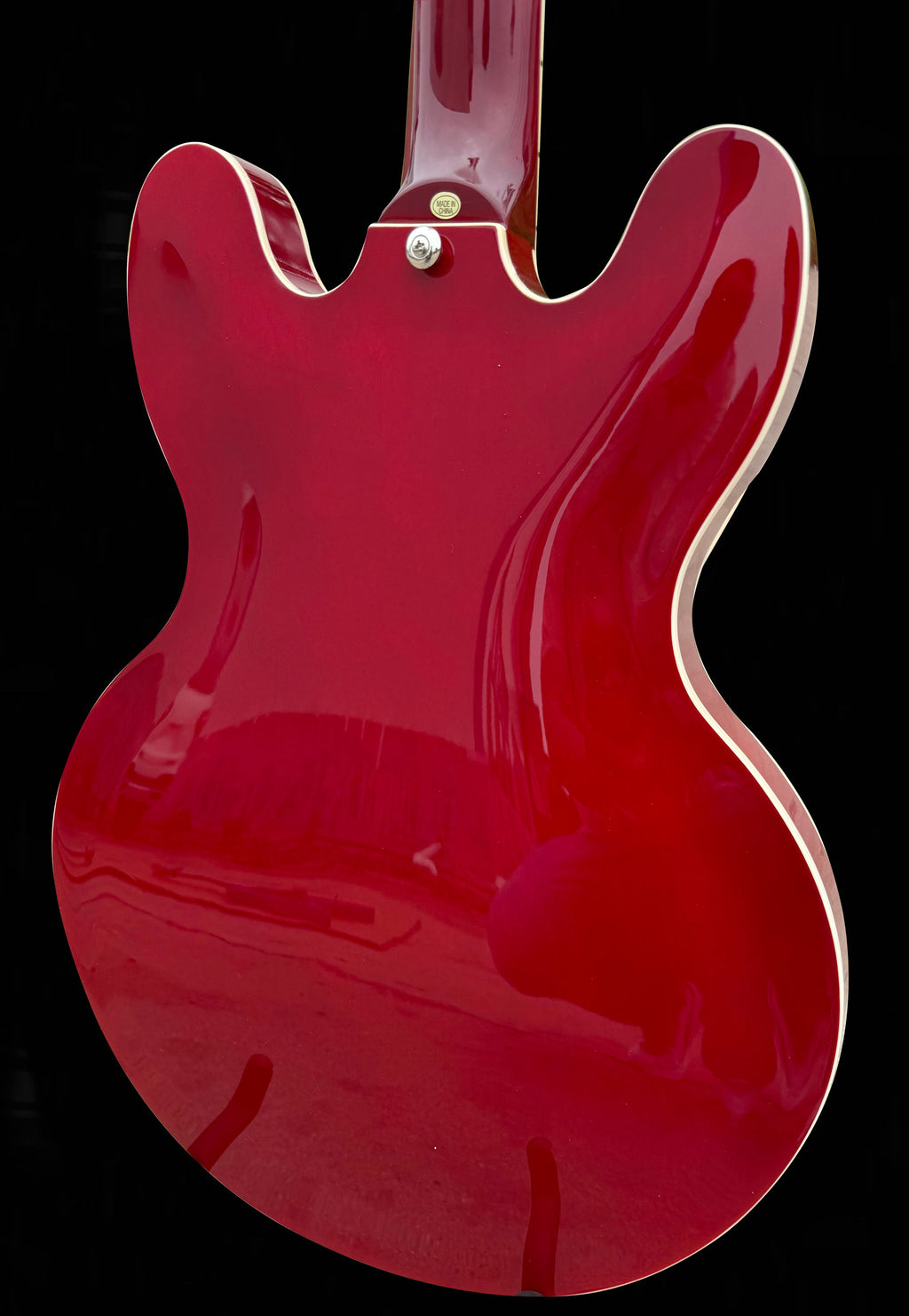 Firefly FF338PRO Full Size Semi Hollow body Electric Guitar (Transparent Red Color)