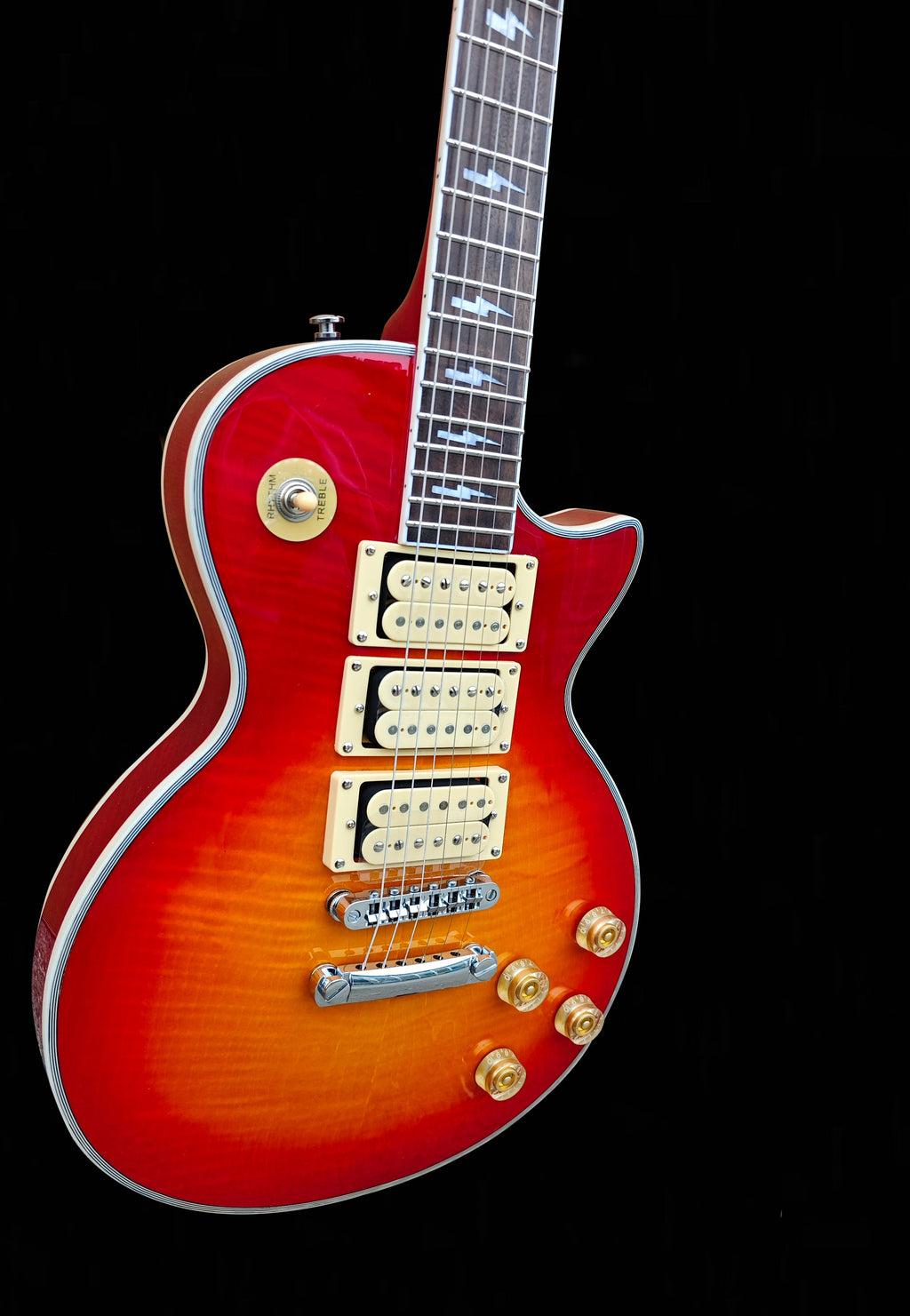 New Firefly FFSPS 3Pickups Electric Guitars (Sunburst Color )