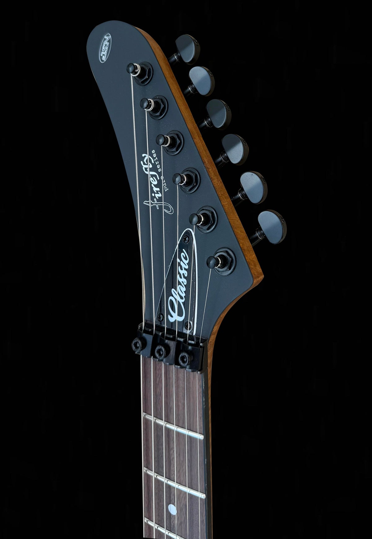 New Firefly Bone Shredder Classic Model Electric Guitar (Matte Black Color)