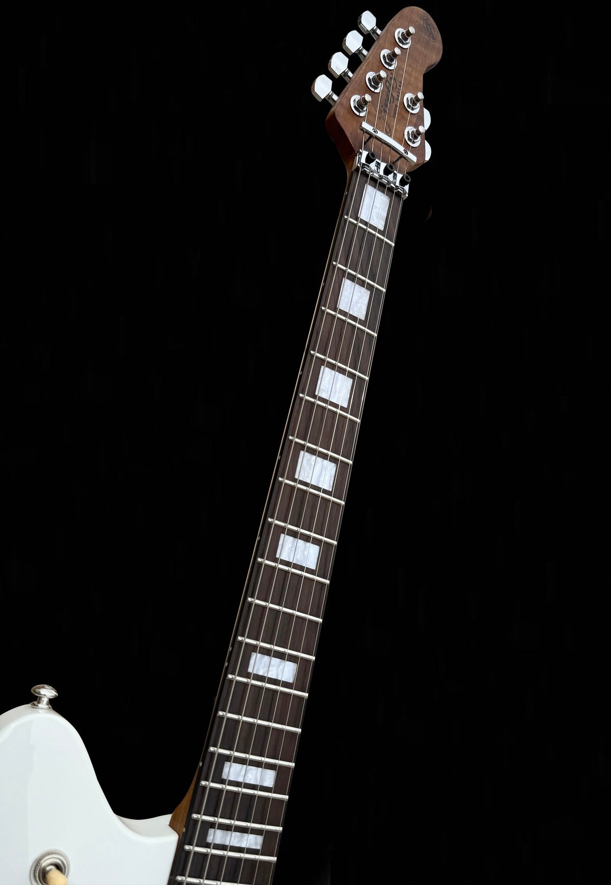 Firefly FFMN Electric Guitar Floyd Rose Tremolo (White Color)