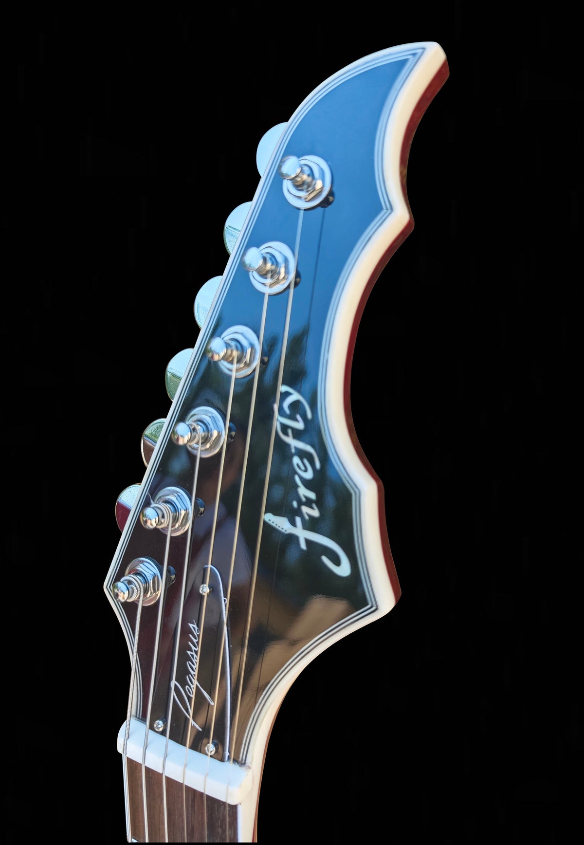 NEW Pegasus Spalted Maple ELECTRIC GUITARS (Cherry Sunburst Color)